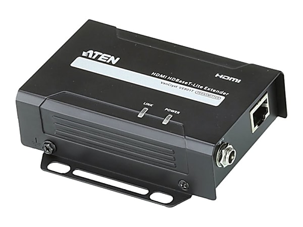 ATEN VanCryst VE801 HDMI HDBaseT-Lite Extender, Transmitter - Video/audio extender - transmitter - HDBaseT - up to 230 ft