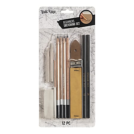 Brea Reese 12 Piece Beginners Sketching Set - Office Depot