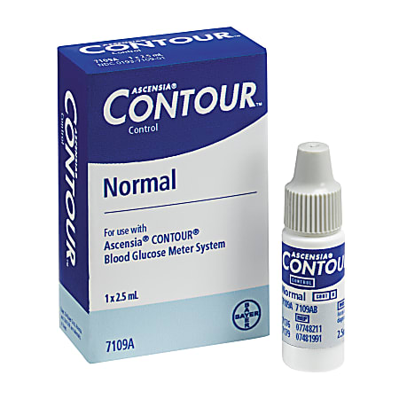 Bayer® Contour® Normal Control Solution, Normal, 2.5 mL