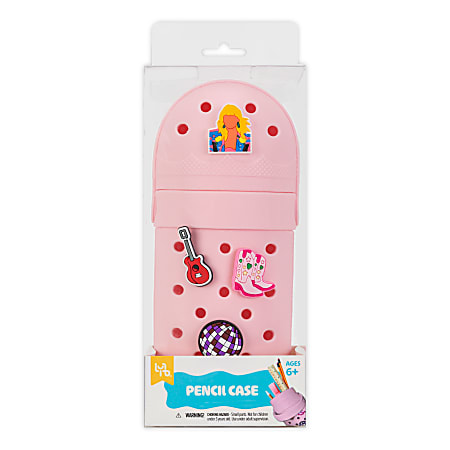 Little Yellow Bicycle&reg; Silicone Pencil Case, 8-5/8&rdquo; x 3-9/16&rdquo;, Popstar