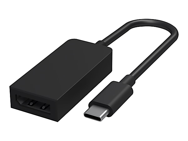 Microsoft Surface USB-C to DisplayPort Adapter - USB / DisplayPort adapter - 24 pin USB-C (M) to DisplayPort (F) - 6.3 in