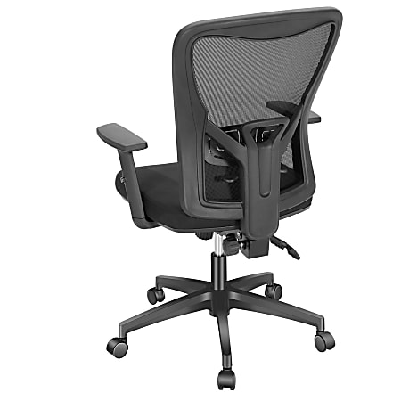 Mid-Back Task Chair with Lumbar Support,Ergonomic Home Office Desk Cha