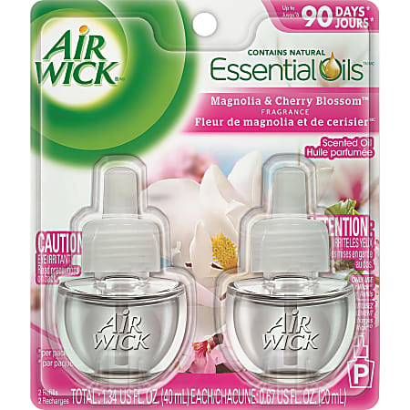 Air Wick White Lilac Scented Oil Refills - Oil - 0.7 fl oz (0 quart) - White Lilac - 45 Day - 2 / Pack