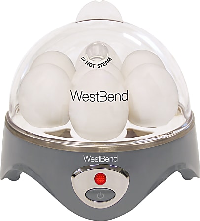 West Bend Egg Cooker, Gray