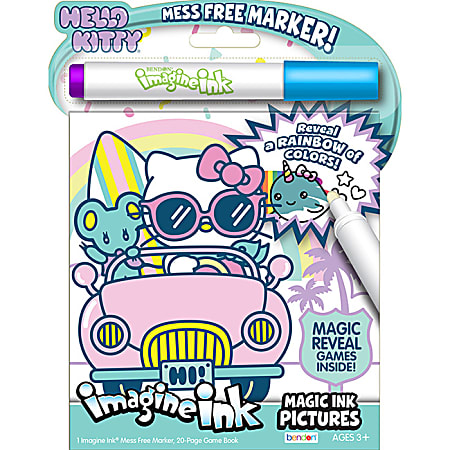 Bendon Imagine Ink® Magic Pictures, Hello Kitty