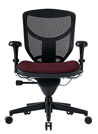 WorkPro Quantum 9000 Series Ergonomic MeshPremium Fabric Mid Back