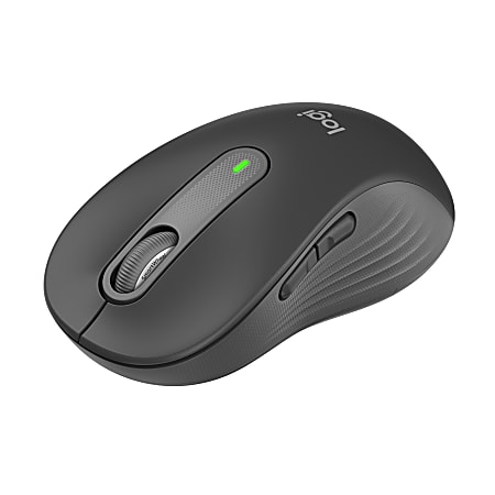Logitech&reg; Signature M650 L Full Size Wireless Mouse, Graphite