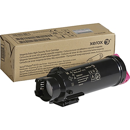 Xerox Genuine Phaser® 6510, WorkCentre® 6515 Magenta Extra High capacity Toner Cartridge (4300 Pages) - 106R03691 - 4500 Pages