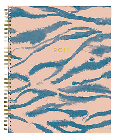 Blue Sky™ Weekly/Monthly Planner, 8 1/2" x 11", Citrine, January 2019 to December 2019