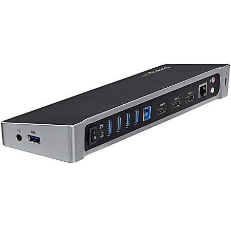 StarTech.com USB 3.0 Triple Monitor Docking Station Compatible