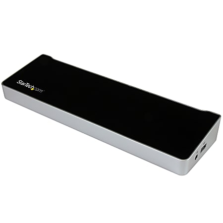 StarTech.com USB 3.0 Triple Monitor Docking Station - Compatible with Windows/macOS - Supports Three Displays - USB3DOCKH2DP