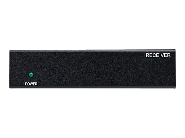 Tripp Lite HDMI over Cat6 Active Remote Receiver with PoC and Multi-Resolution Support - 4K @ 60 Hz, 4:4:4, HDR, TAA - Video/audio extender - receiver - HDMI - over CAT 6 - 1 ports - up to 125 ft - TAA Compliant
