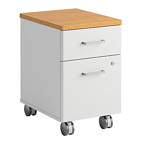 BBF Sector 2-Drawer Mobile File, 24"H x 15 11/16"W x 20 1/2"D, Modern Cherry, Standard Delivery Service