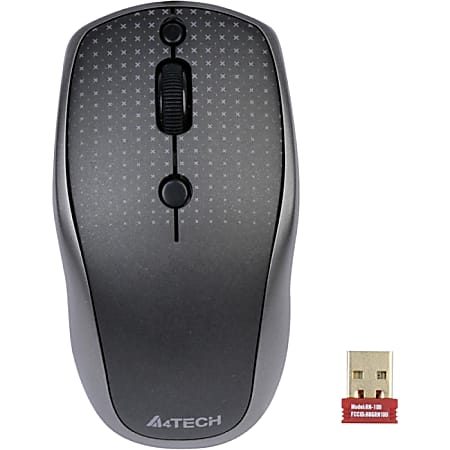 A4Tech 5 Button USB Wireless Optical Mouse Via Ergoguys