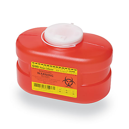 Becton Dickinson Sharps Collector, 3.3 Quarts