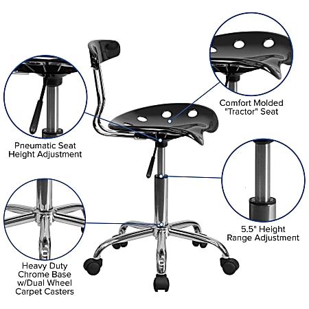 Tractor seat store desk chair