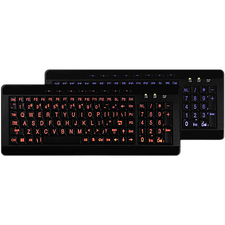 A4Tech W9870 USB Keyboard With Large Print