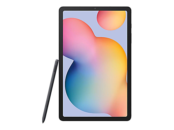 Samsung Galaxy Tab S6 Lite SM-P610 Tablet - 10.4" - Cortex A73 Quad-core 2.30 GHz + Cortex A53 Quad-core 1.70 GHz - 4 GB RAM - 128 GB Storage - Android 10 - Oxford Gray - Samsung Exynos 9611 SoC microSDXC Supported - 2000 x 1200 - 5 Megapixel Front Camera
