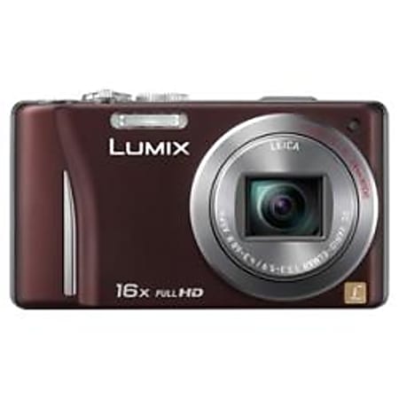 Panasonic Lumix DMC-ZS10 14.1 Megapixel Compact Camera - Brown