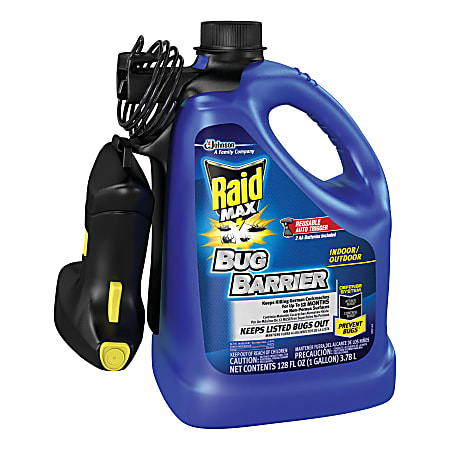 Raid® Max Bug Barrier Spray, 128 Oz Bottle