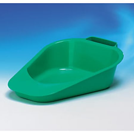 Carex® Disposable Plastic Bed Pan, 47.3 Oz