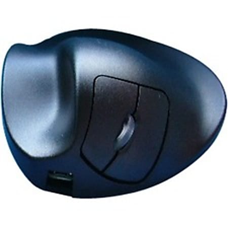 HandShoeMouse BlueRay Wireless Mouse, Left-Handed, Black, LL2UL