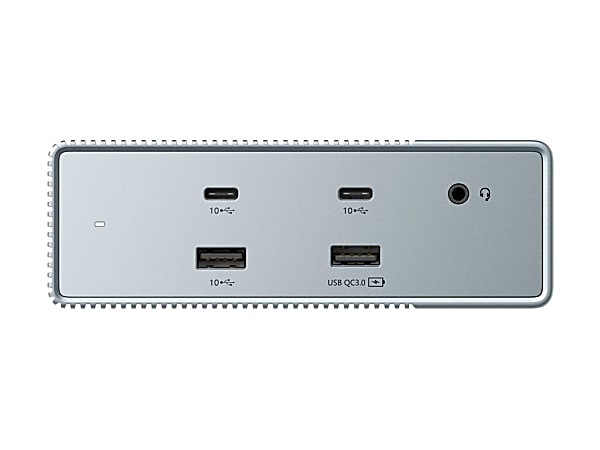 Targus HyperDrive GEN2 15-In-1 Docking Station, 1-7/10”H x 5-2/10”W x 3-1/2”D, Gray, HDG2TB314-US