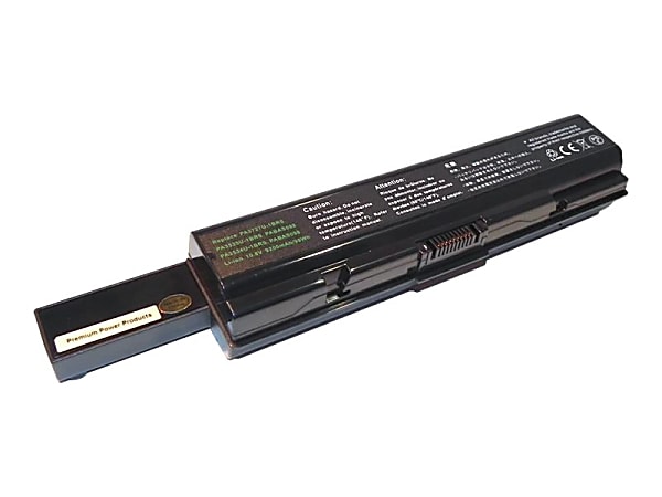 Premium Power Products Compatible 12 cell (8800 mAh) battery for Toshiba Satellite A200; A205; A210; A214; A300; A305; A350; L300; L500 - For Notebook - Battery Rechargeable - 8800 mAh - 95 Wh - 10.8 V DC - 1