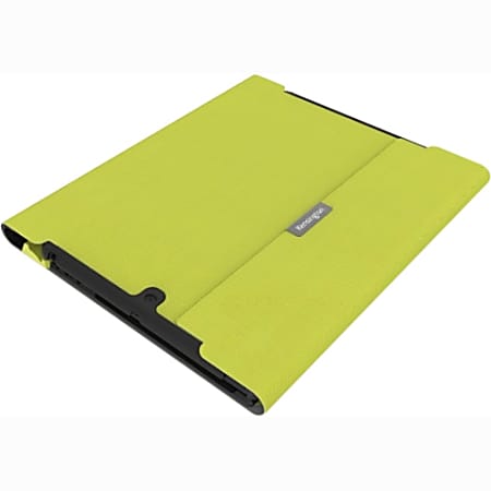 Kensington KeyFolio Exact K97093US Keyboard/Cover Case (Folio) for iPad Air, Stylus - Chartreuse