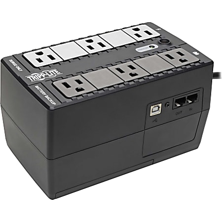 Tripp Lite UPS 350VA 180W Desktop Battery Back Up Compact 120V USB RJ11 PC