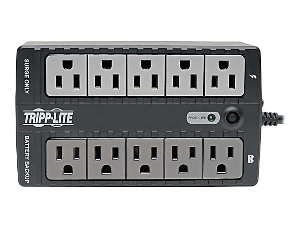 Tripp Lite INTERNET550U 8-Outlet Standby Uninterruptible Power Supply, 550VA/300 Watts