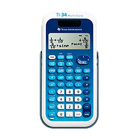 Texas Instruments® TI-34 EZ Spot Handheld Calculator Teacher Kit, Set Of 10