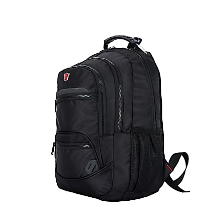 DUKAP ECHO Executive Laptop Backpack With 15.6” Laptop Pocket, Black
