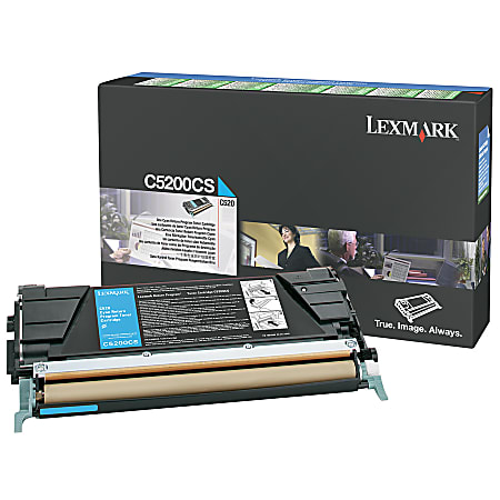 Lexmark™ C5200CS Cyan Toner Cartridge