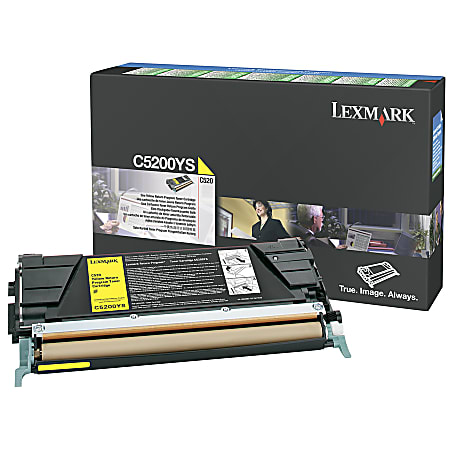 Lexmark™ C5200YS Yellow Toner Cartridge