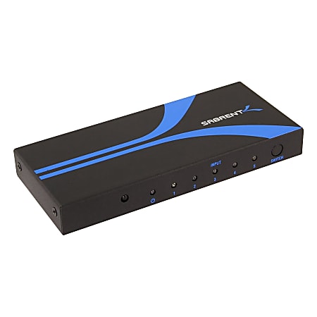 Sabrent 5-Port HDMI Switch 1080P with Remote Control