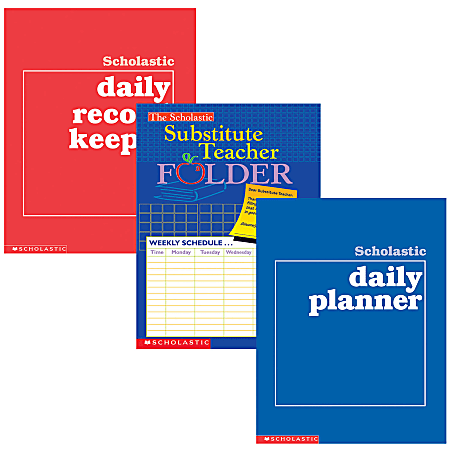 Scholastic Teacher Resources Planner & Record Keeper Bundle