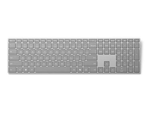 Microsoft Surface Keyboard - 2nd Edition - keyboard - wireless - Bluetooth 4.0 LE, 2.4 GHz