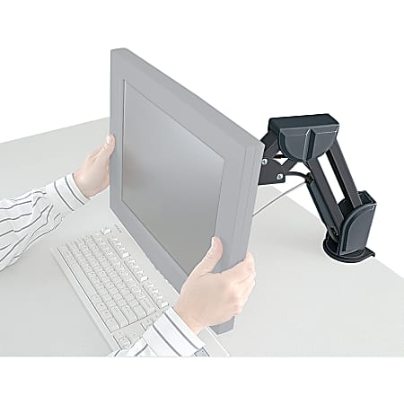 Kensington® Flat Panel Desk Mount Monitor Arm, Black