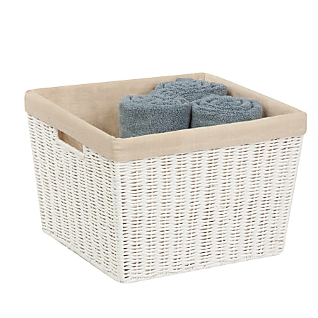 Paper rope media deals basket