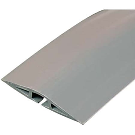 On-Q/Legrand Corduct 50' Overfloor Cord Protector, Gray - Gray