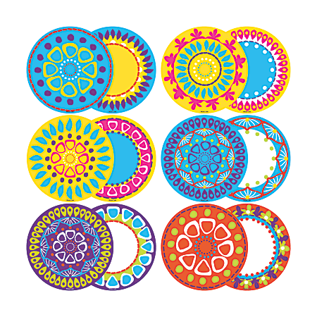 Barker Creek® Accents, Double-Sided, Moroccan, Pack Of 36