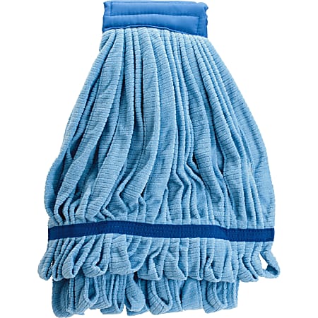 Genuine Joe Microfiber Wet Mophead Refill - Small - MicroFiber - Blue - 1Each Genuine Joe Microfiber Wet Mophead Refill - Small - MicroFiber - Blue - 1Each
