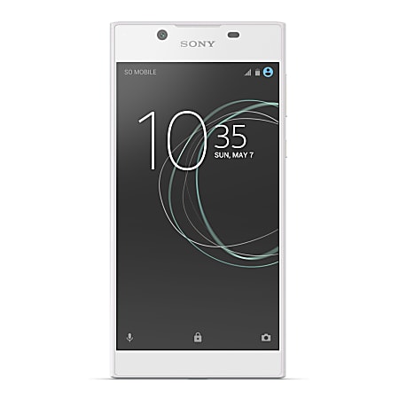 Sony® Xperia L1 G3313 Cell Phone, White, PSN300166