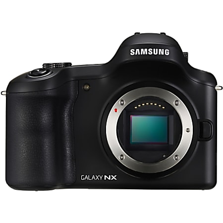 Samsung Galaxy EK-GN120 20.3 Megapixel Mirrorless Camera Body Only - Black