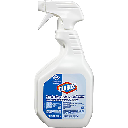 Clorox® Disinfecting Bathroom Cleaner, 32 Oz Bottle
