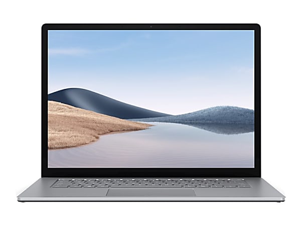 Line Microsoft Surface Laptop 4 15" Touchscreen Notebook - 2496 x 1664 - AMD Ryzen 7 Octa-core - 8 GB RAM - 256 GB SSD - Platinum - Windows 10 Home - Intel Radeon Graphics - PixelSense - 17.50 Hour Battery