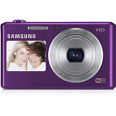 Samsung DV150F 16.2 Megapixel Compact Camera - Plum