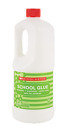 Scholastic Liquid Glue, 32.4 Oz, White