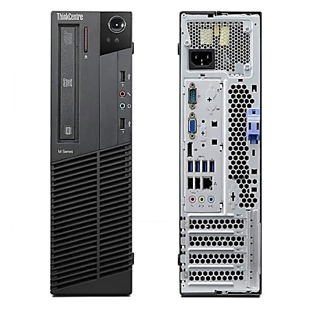 Lenovo® ThinkCentre® M92p 3218 SFF Refurbished Desktop PC, Intel® Core™ i5, 8GB Memory, 1TB Hard Drive, Windows® 10, M92P.I5.8.1.SFF